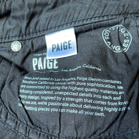Paige black skyline skinny jeans, size 27 - Picture 7 of 8